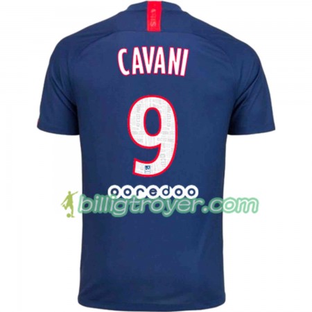 Billige Fotballdrakter Paris Saint-Germain Edinson Cavani 9 Hjemmedraktsett 2019/20 Kortermet
